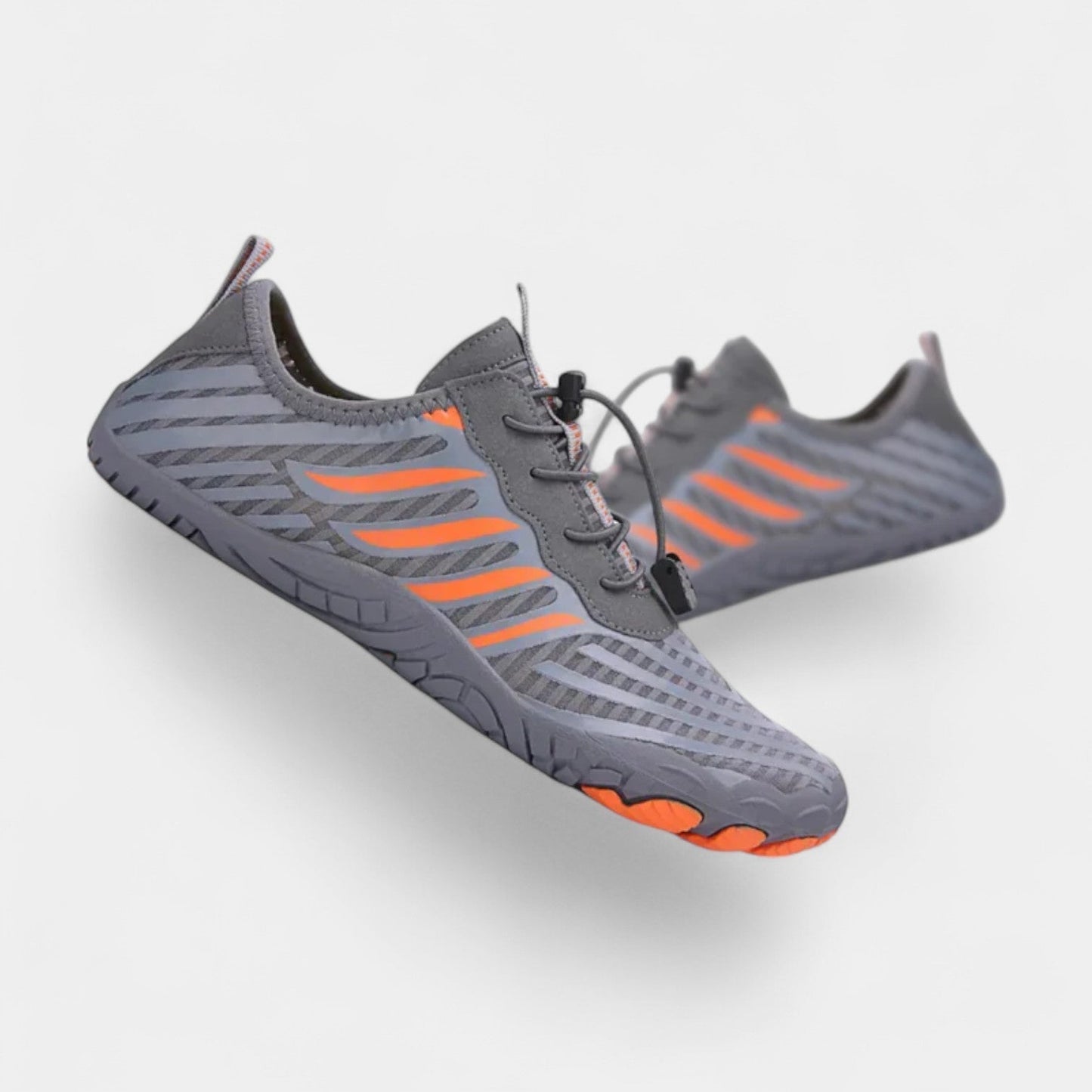 PrimalPulse Grey — High-Performance Barefoot Hiking Shoes