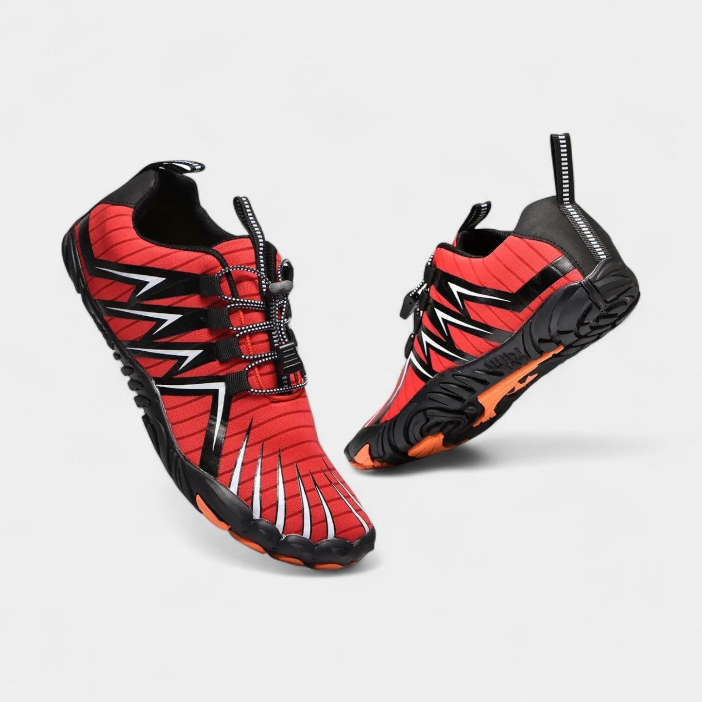 TerraPulse Red — Pain-Free Barefoot Shoes