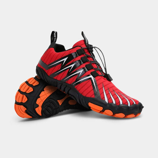 TerraPulse Red — Pain-Free Barefoot Shoes